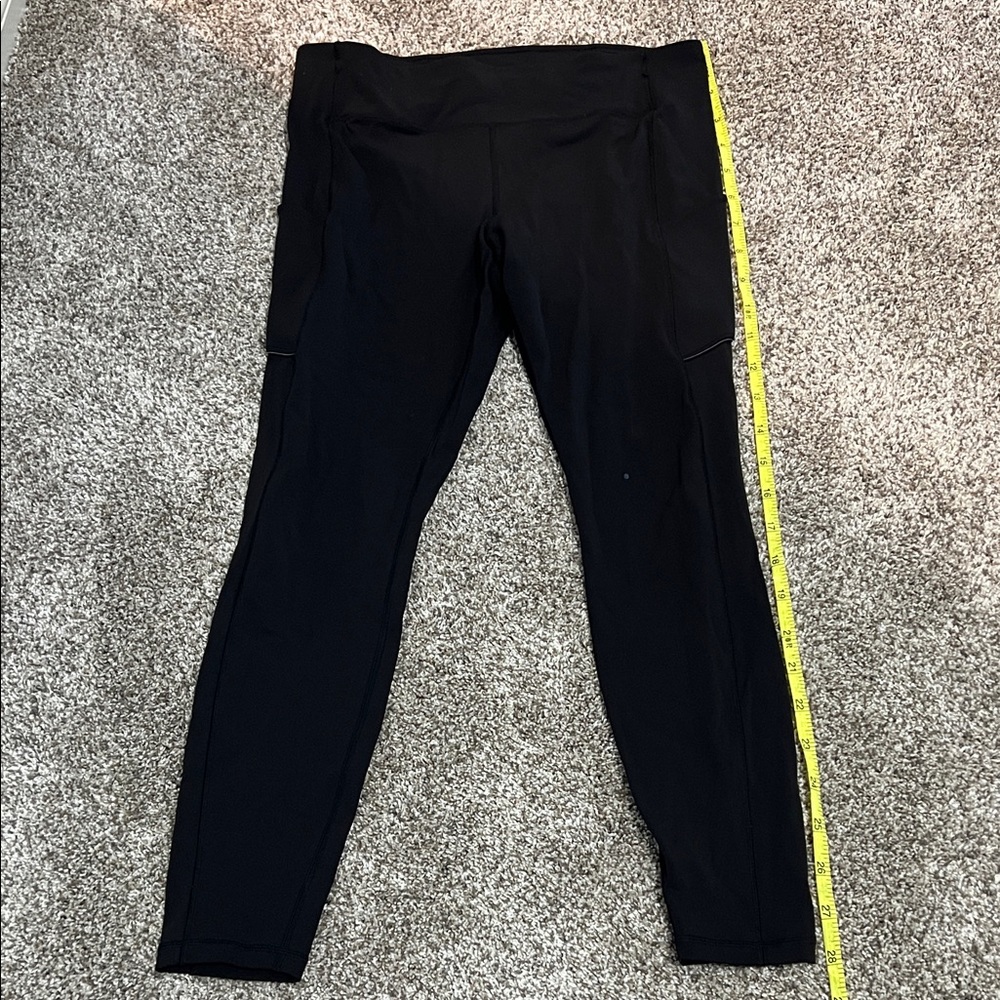 Black Leggings with Side Pockets